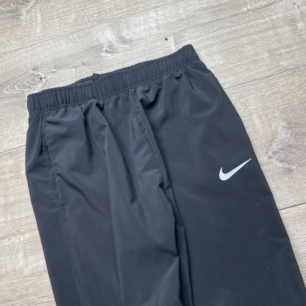 Nike Pants Dri-FIT‎ DD8428-010 Kids XL Black Polyester Spandex Training Joggers